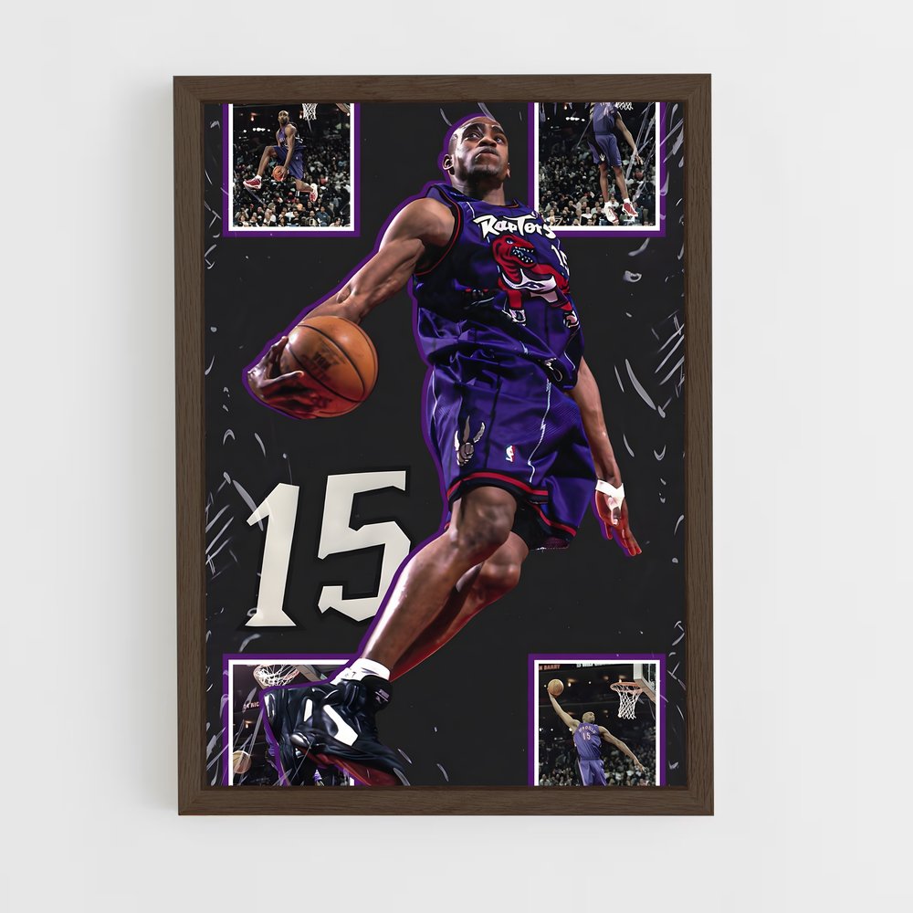 Poster Vince carter capturés – affiche Basketball (vue 5)